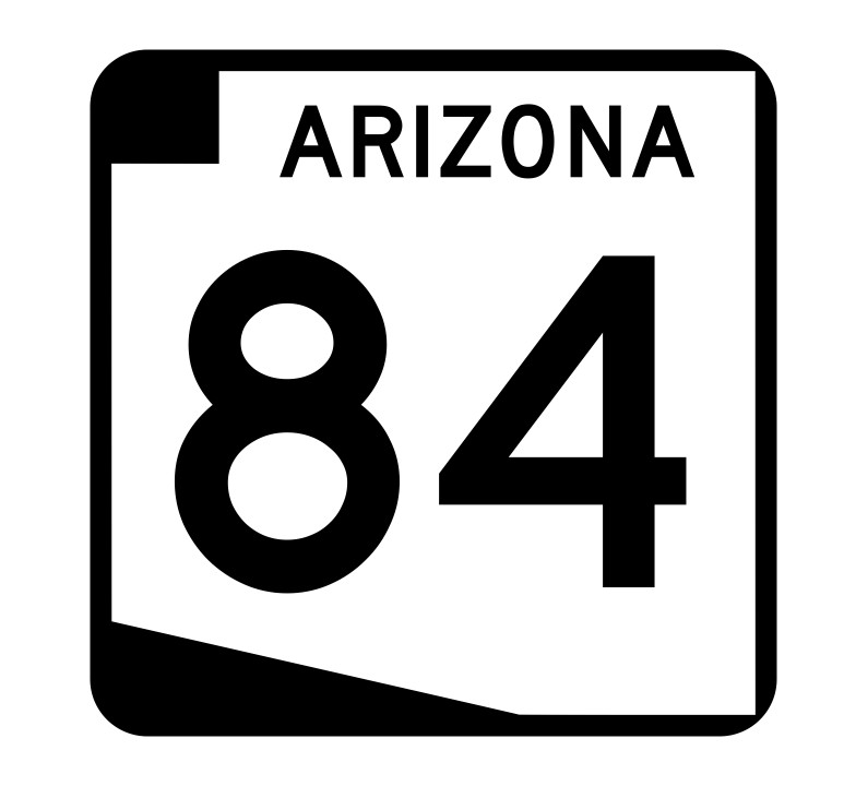 Arizona State Route 84 Sticker Decal