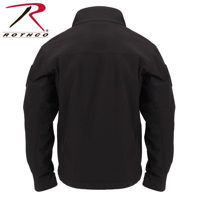 Rothco Stealth Ops Soft Shell Tactical Jacket - Black