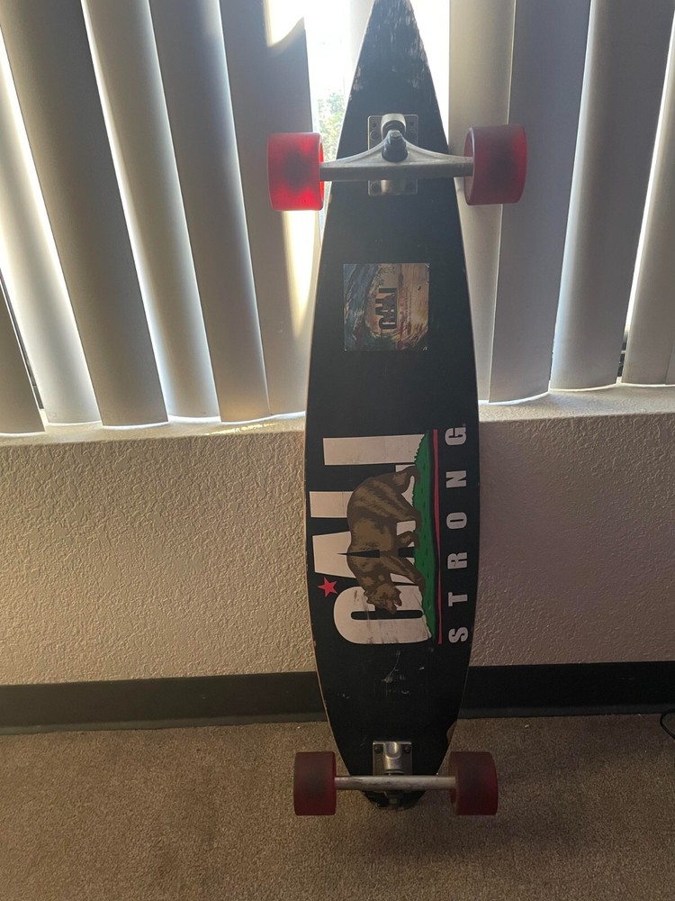 Used Black California longboard
