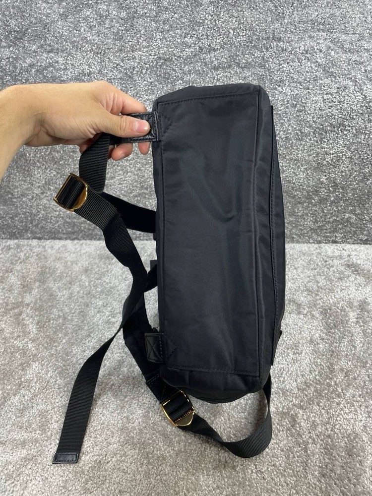 Marc Jacobs Mini Backpack Black Top Handle Adjustable Shoulder