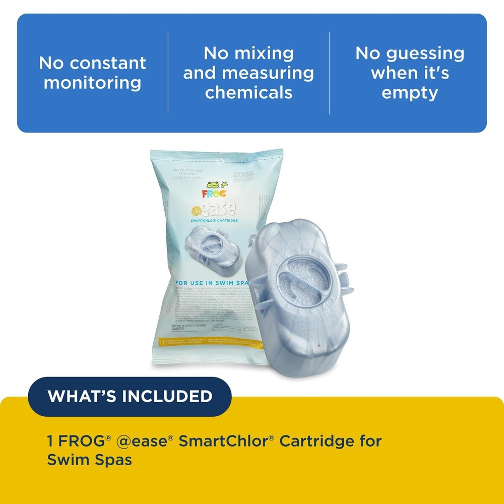 FROG @Ease Replacement SmartChlor Cartridge Swim Spa FROG @Ease Floating System