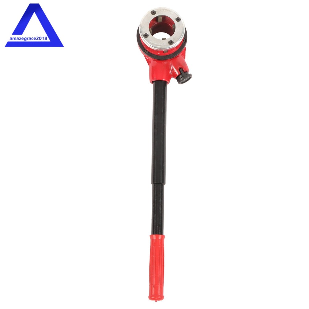 Ratchet Pipe Threader Handheld Pipe Threading Tool w/5 Dies Set + Pipe Cutter