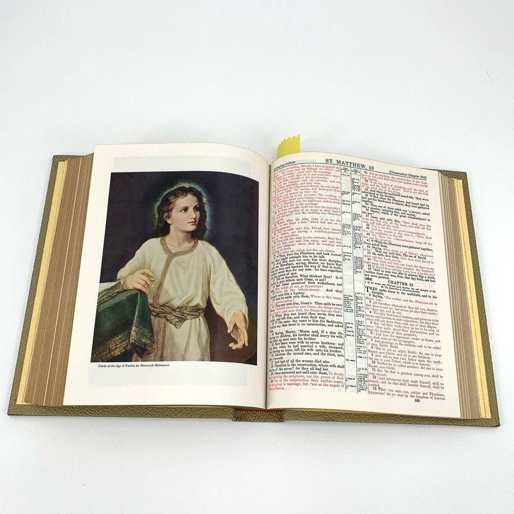 Copyright 1971 Ornate Holy Bible King James Master Reference Heirloom Edition