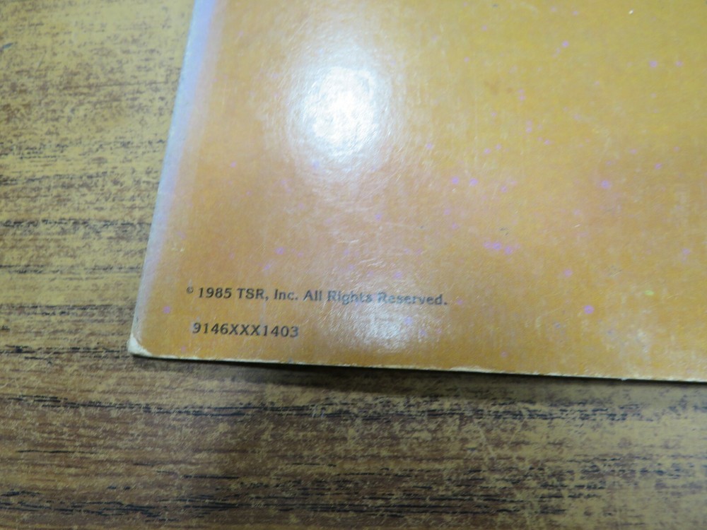 AD&D Dungeon Master’s Screen 9146 TSR 1985 Advanced Dungeons & Dragons D&D
