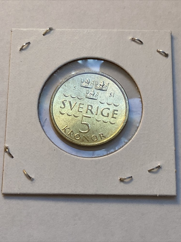 2016 Sweden 5 Kronar Coin A1