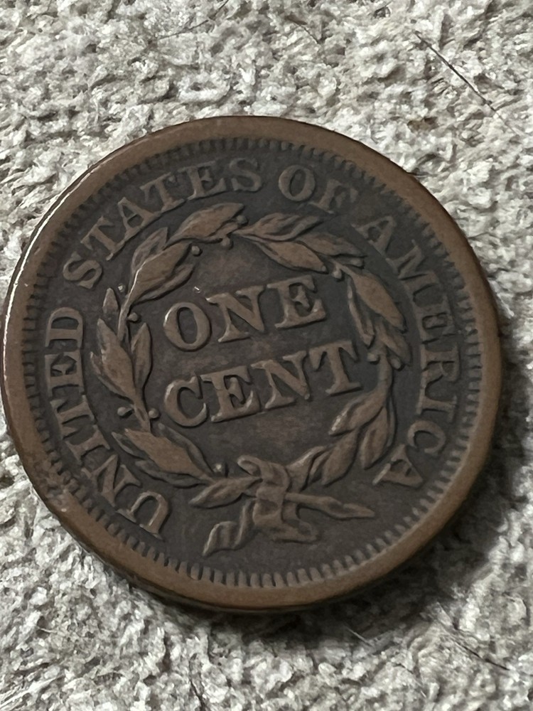 1854 Large Cent