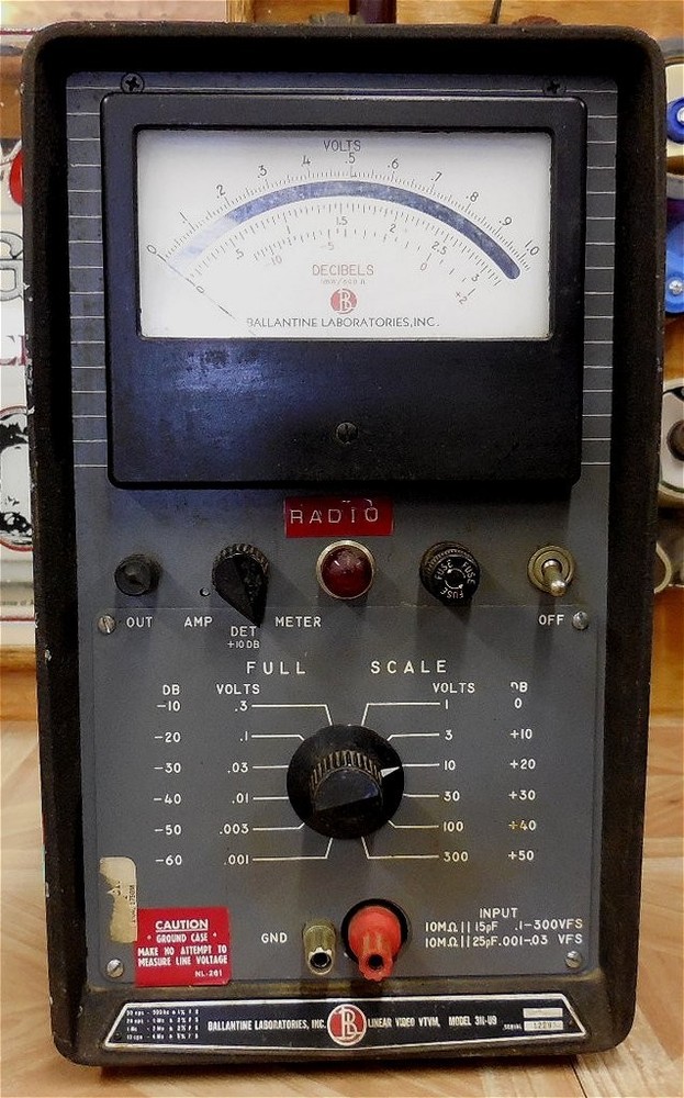 Ballantine Laboratories Precision Decibel / AC Voltmeter