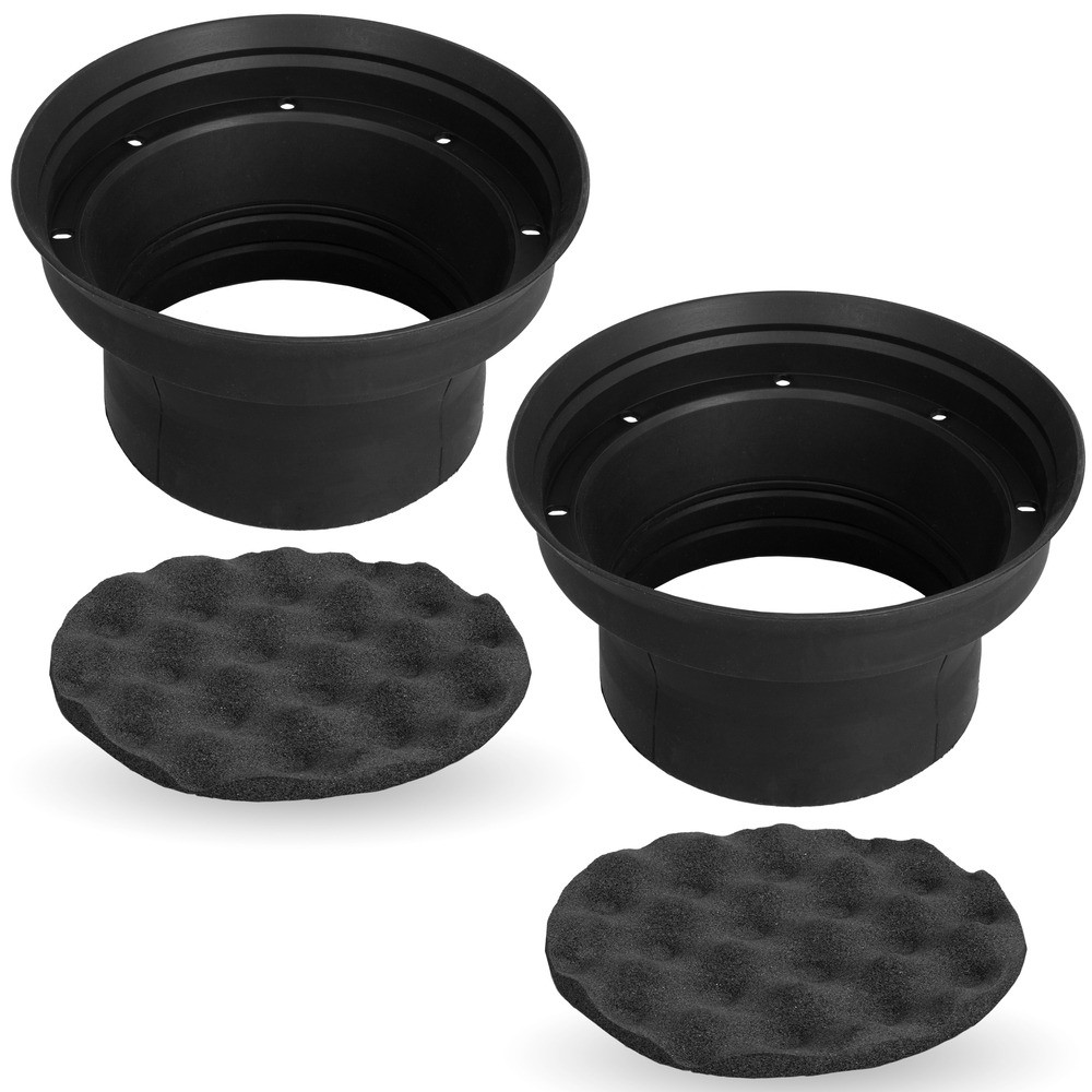 NVX XBAF65 6.5" / 6.75" Baffle Kit w/ Damping, Roller & Panel Tools