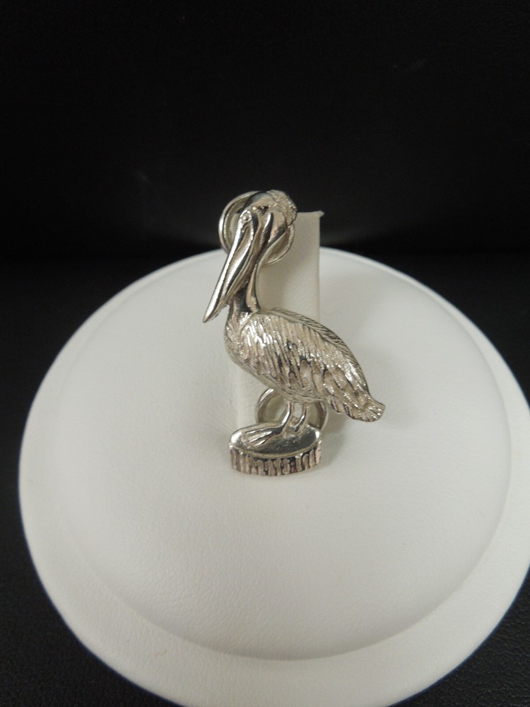 Lestage Convertible Sterling Pelican Clasp (V29652)