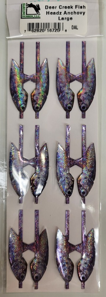 Deer Creek Fish "  Headz Anchovy "  Large