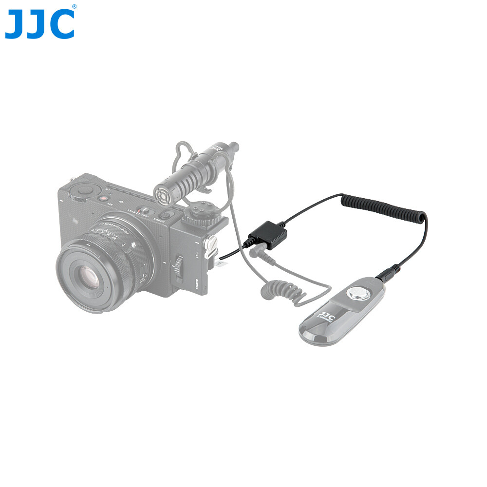JJC Wired Remote Switch Control + Microphone Cable for Sigma FP fp L as CR-41