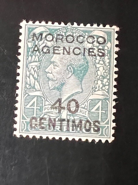 Great Britain Office in Morocco stamp 59 MH