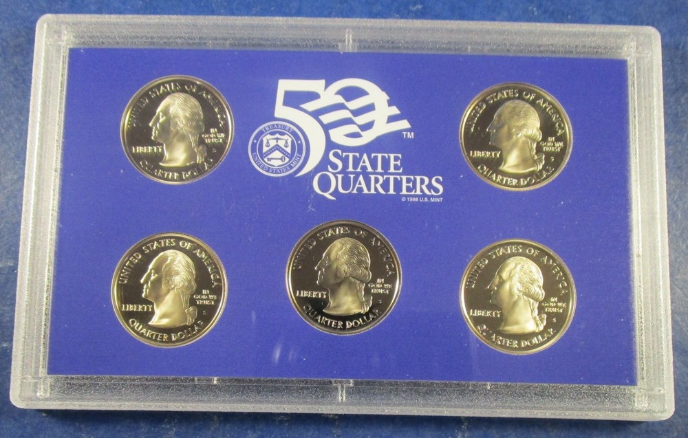 2006 Clad Proof Set w/ OGP - 10 Coins (08)