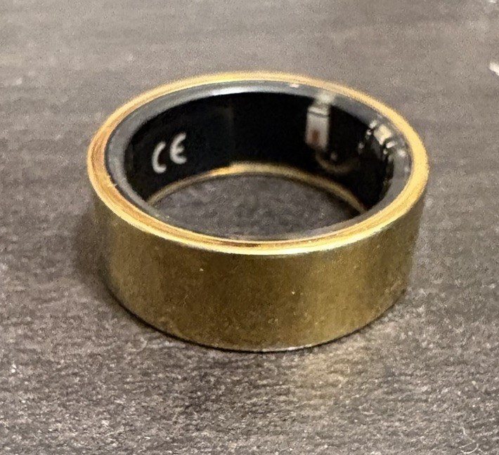 Ultrahuman AIR Size 7 Smart Ring - Bionic Gold