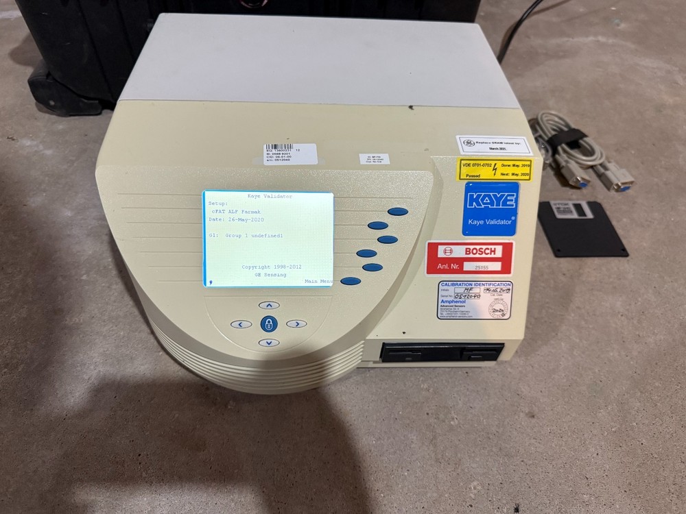 Kaye GE Sensing Model 2000 X2000 Validator