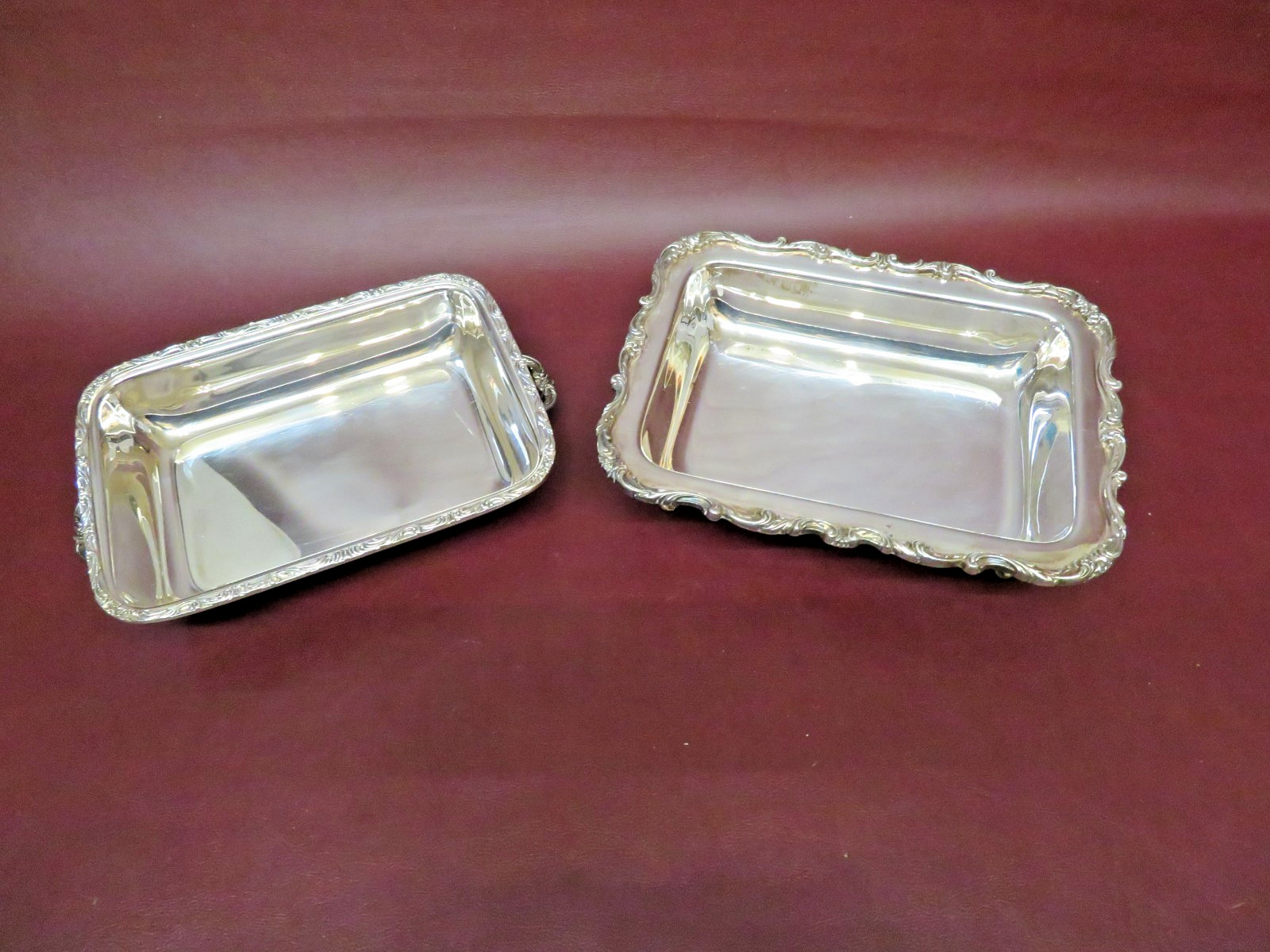 Vintage International Orleans Silverplate Rectangle Covered Vegetable Dish #5753