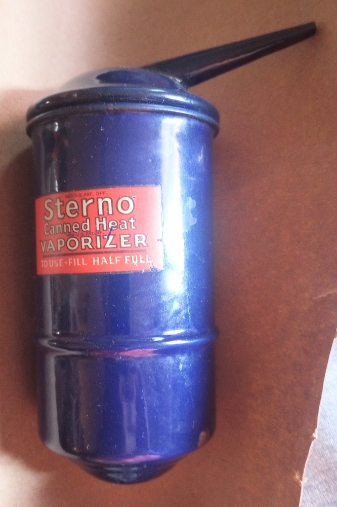 1930's-60's Sterno Porcelain Vaporizer