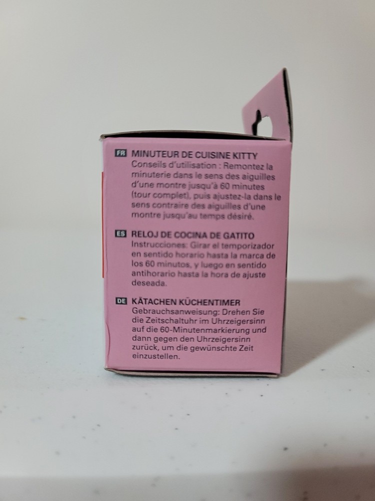 Kitty Kitchen Timer Cat Shaped Mechanical Timer Brand New