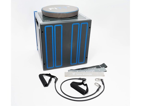 FITT CUBE TOTAL BODY WORKOUT HIGH INTENSITY 2 CORDS & 3 BANDS - - Scratch & Dent