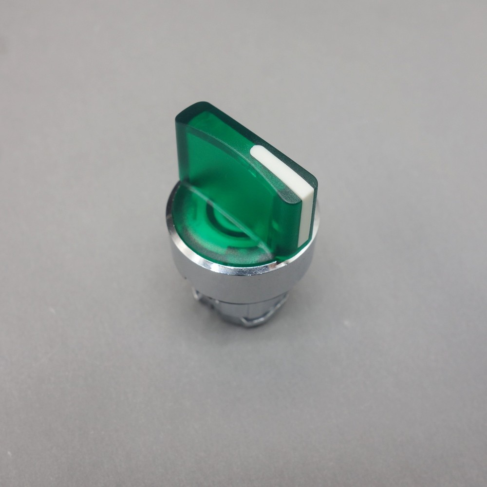 1PC 22MM Select SWITCH HEAD 2 Postion Latching FITS ZB4BK1233 Green MAINTAIN