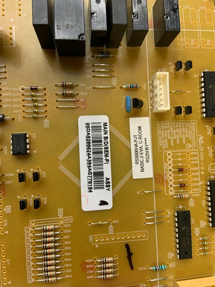 🌟 SAMSUNG REFRIGERATOR PCB CONTROL BOARD DA92-00624A