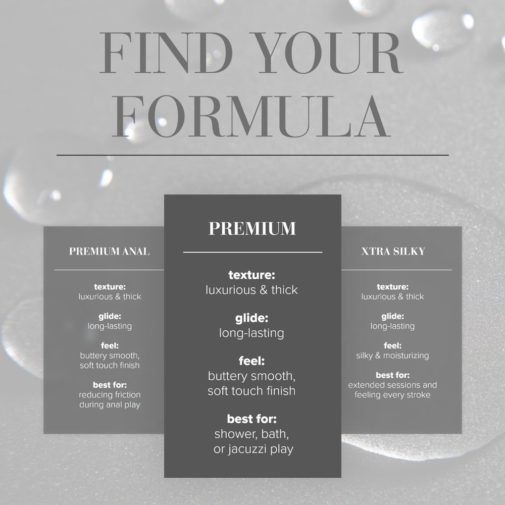 System JO Premium Silicone Based Long Lasting Glide Personal Lube Lubricant