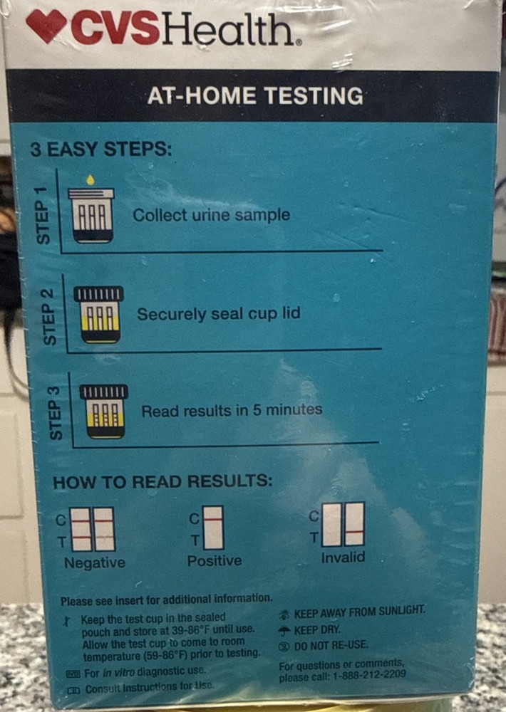 14 Drug Test Kit (One Kit) CVS Brand