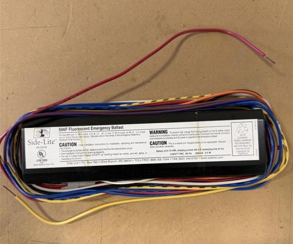 S66F Pacific Lighting Magnetic Emergency Ballast