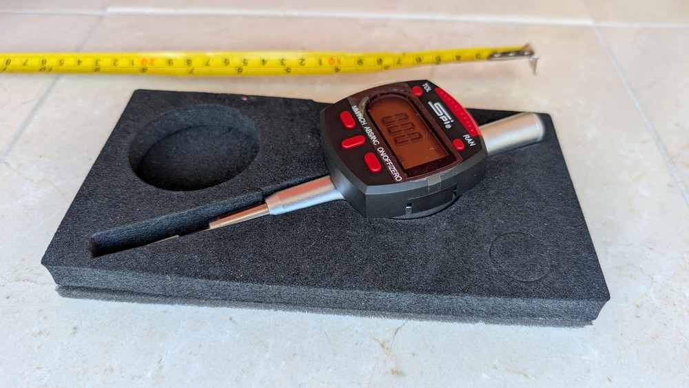 SPI Electronic Digital Indicator 1" Metalworking Measurement Tool