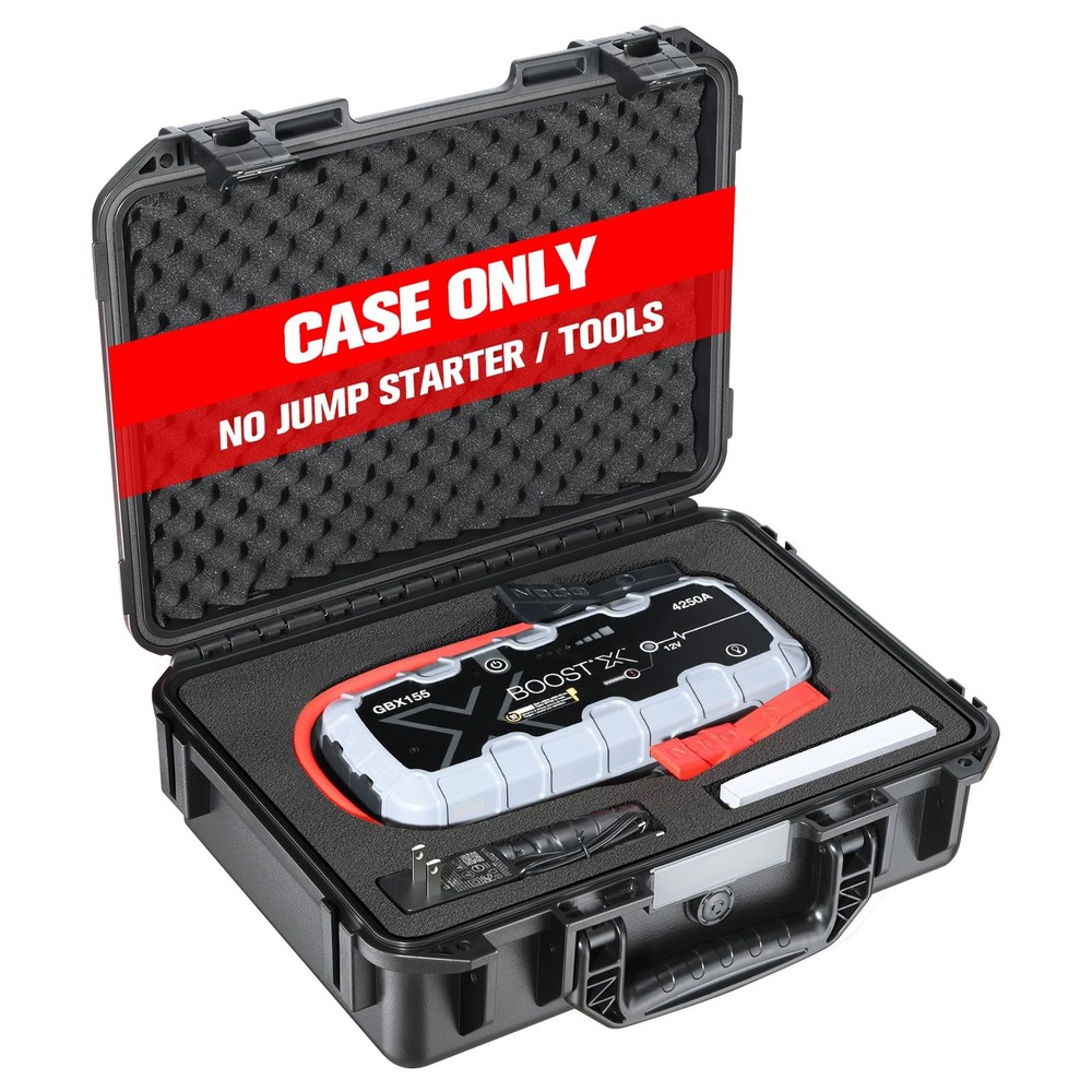 Waterproof Hard Protective Box for NOCO Boost X GBX155 GB150 Jump Starter Case