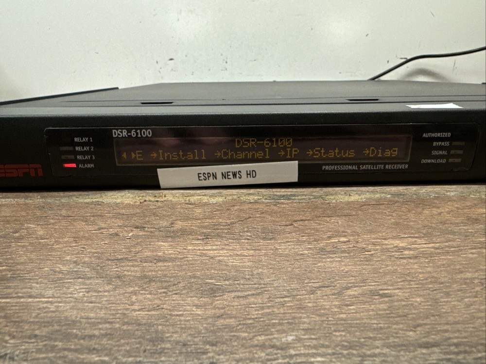 Motorola DSR-6100 Satellite Receiver