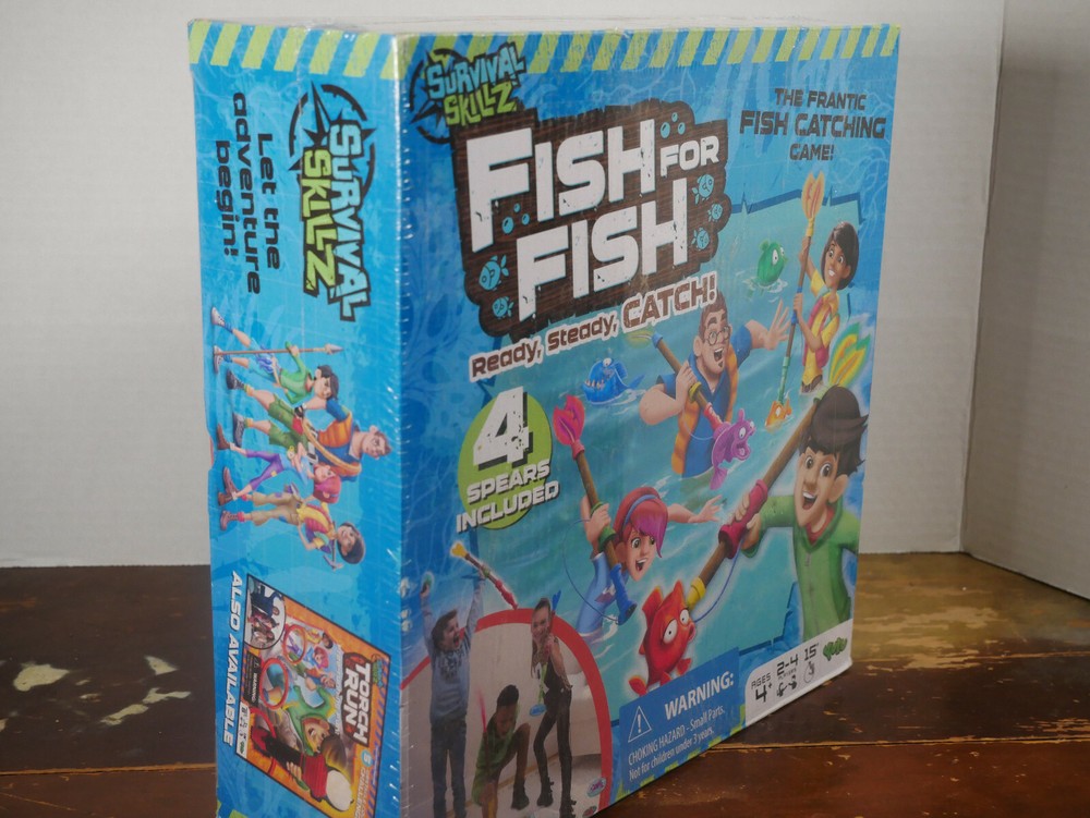 Fish for Fish Survival SkillReady Steady Catch The Fish Catching Game Age 4+