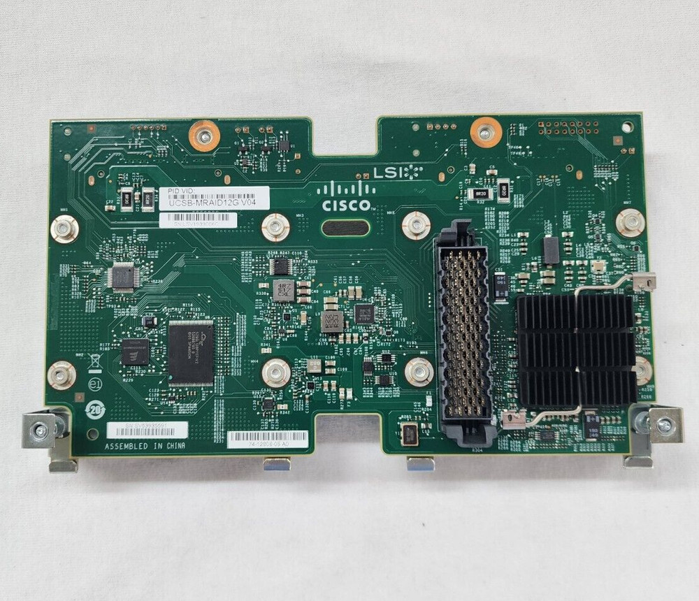 Cisco UCSB-MRAID12G 12G SAS RAID Controller Module w/ 2 Bays for UCS B200 M5