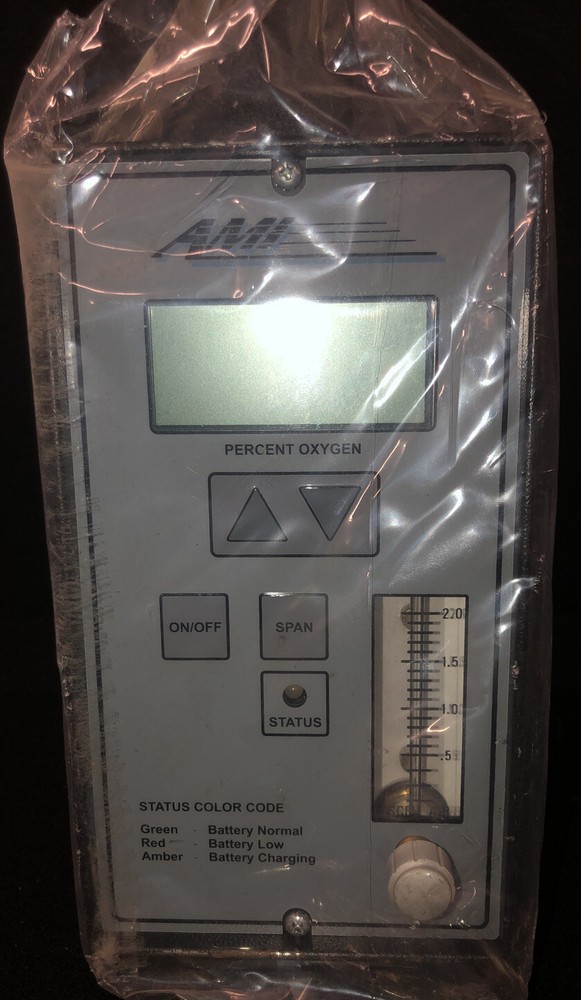 ADVANCED MICRO INSTRUMENTS Portable Percent OXYGEN ANALYZER Model 111 Series