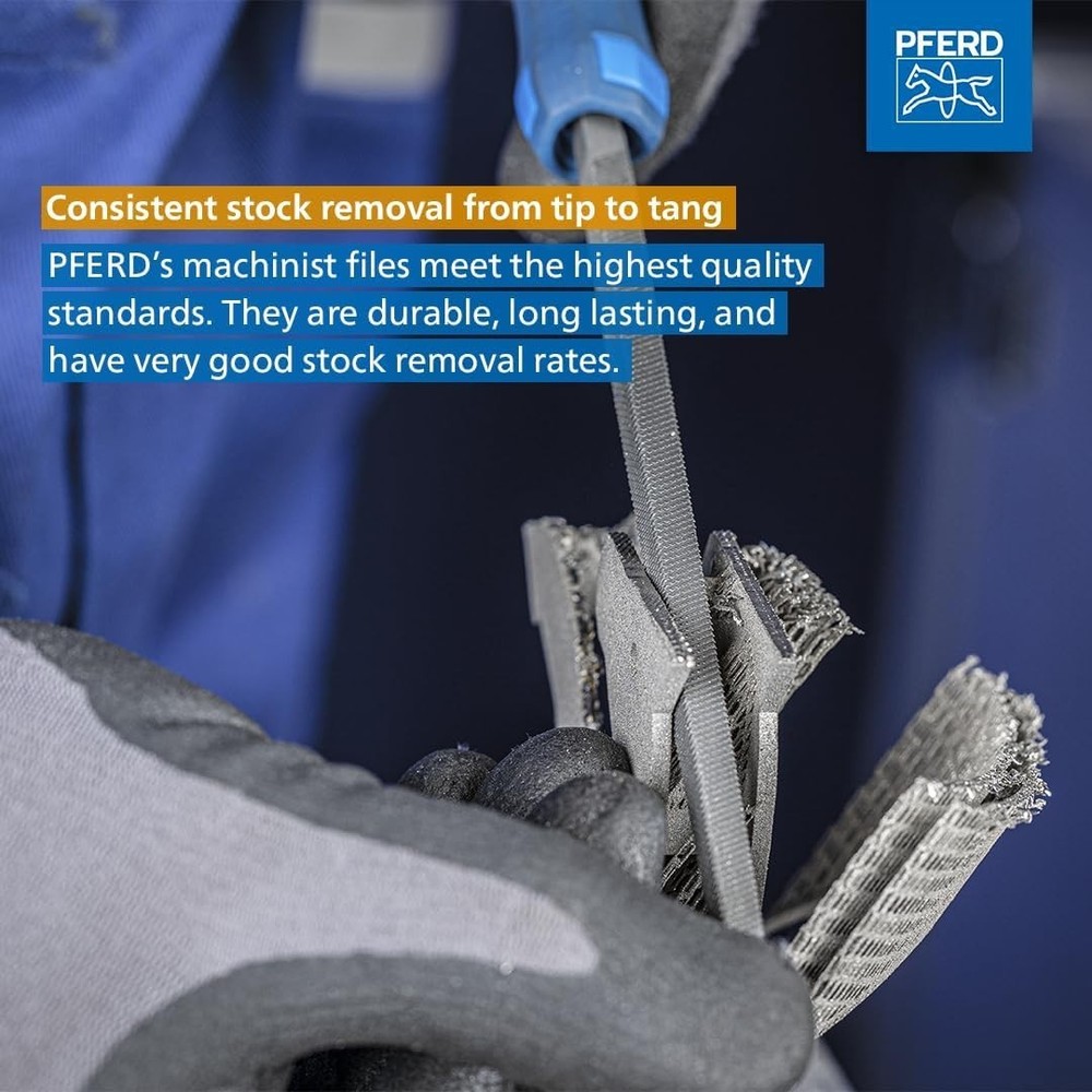 Professional 5pc File Set - Second Cut Machinists Files