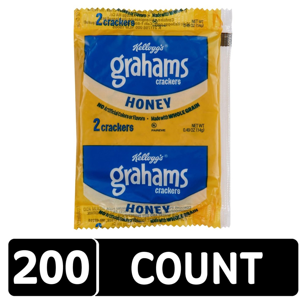Grahams Crackers, Honey, .49oz (200 Count)