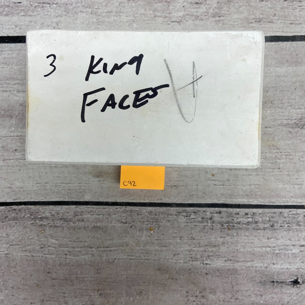 Bell A Ceramic Casting Mold Three King Face