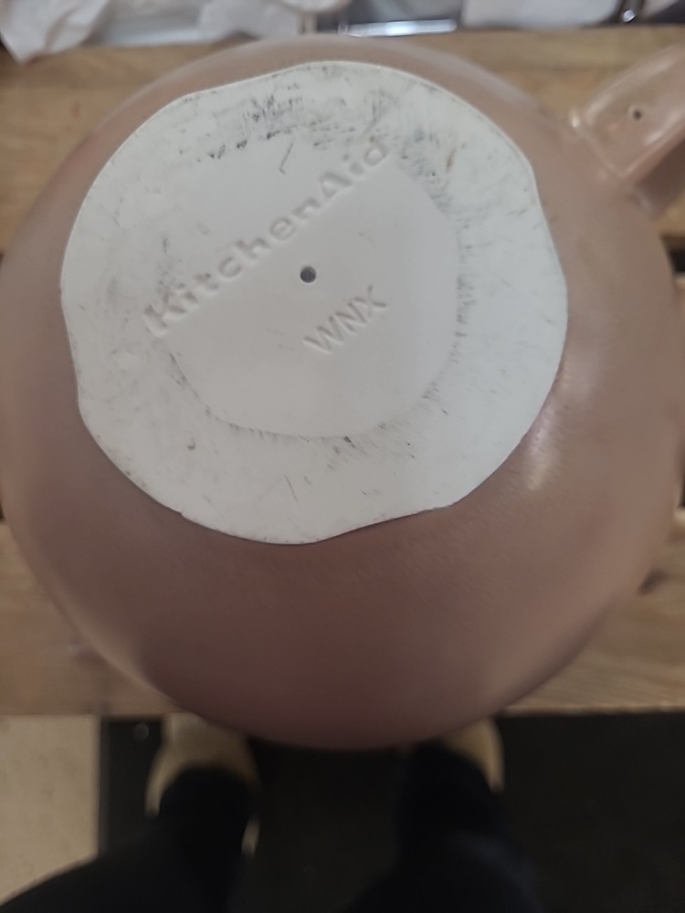 KitchenAid 5-QT Ceramic Mixer Bowl Tan, See Photos