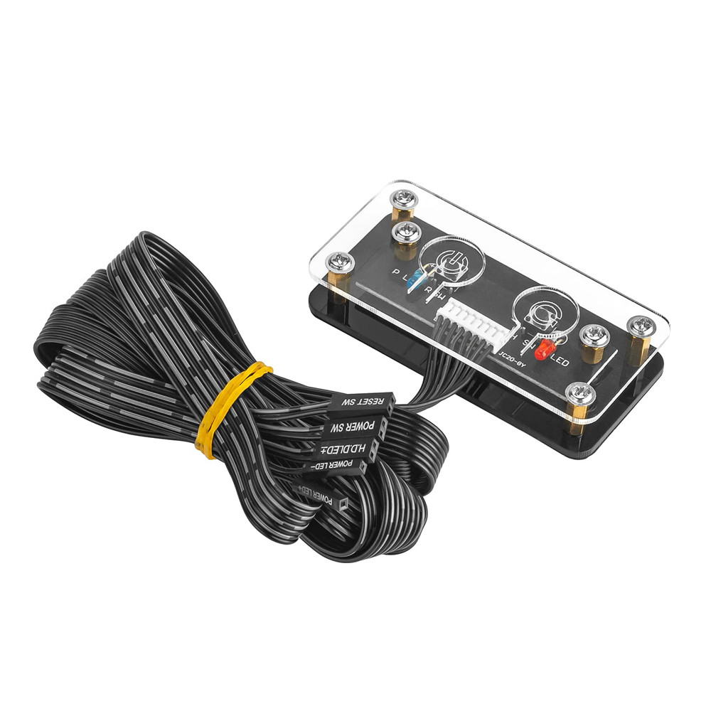 Desktop Computer Power Button - External PC Case Motherboard Switch - On/Off ...