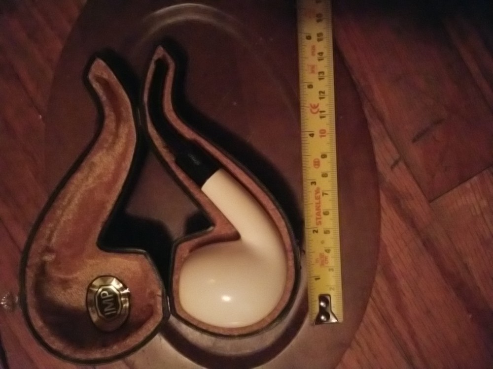 IMP Block Meerschaum Pipe 9mm