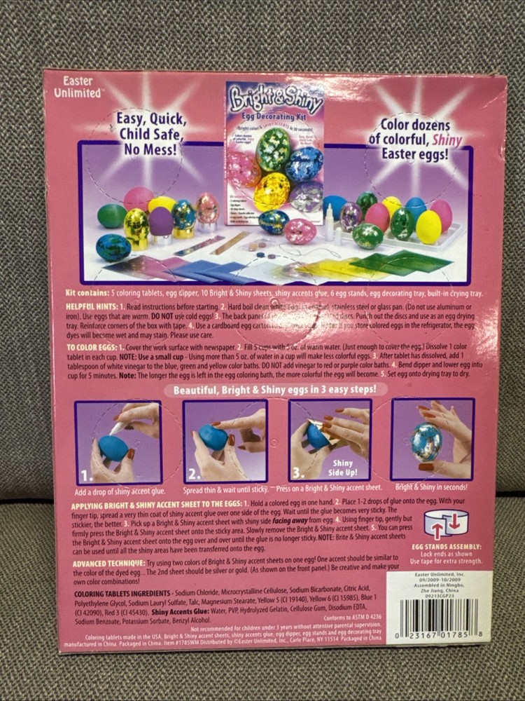 Bright& Shiny Egg Decorating Kit