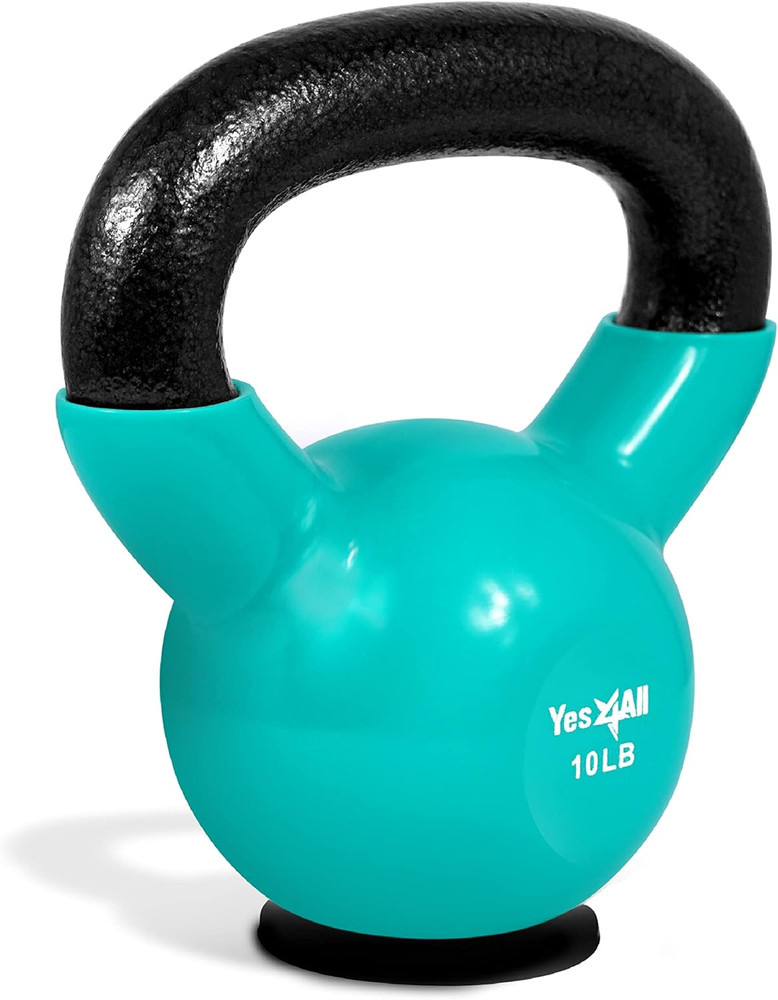 Kettlebell Set for Women, Rubber Base Weights (10-65 Lbs)