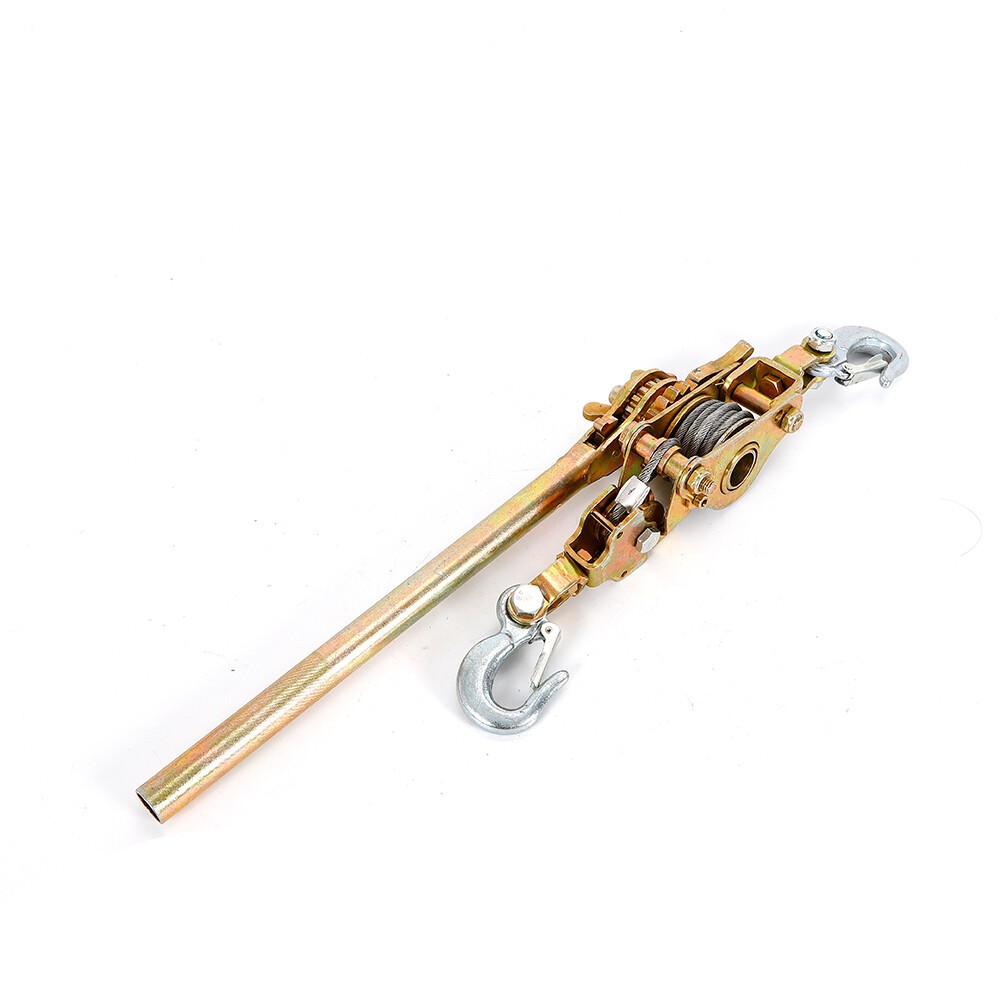 Heavy Duty Hand Puller 2TON Winch Pull Hoist Come Along Cable Lever Tool 4400LB