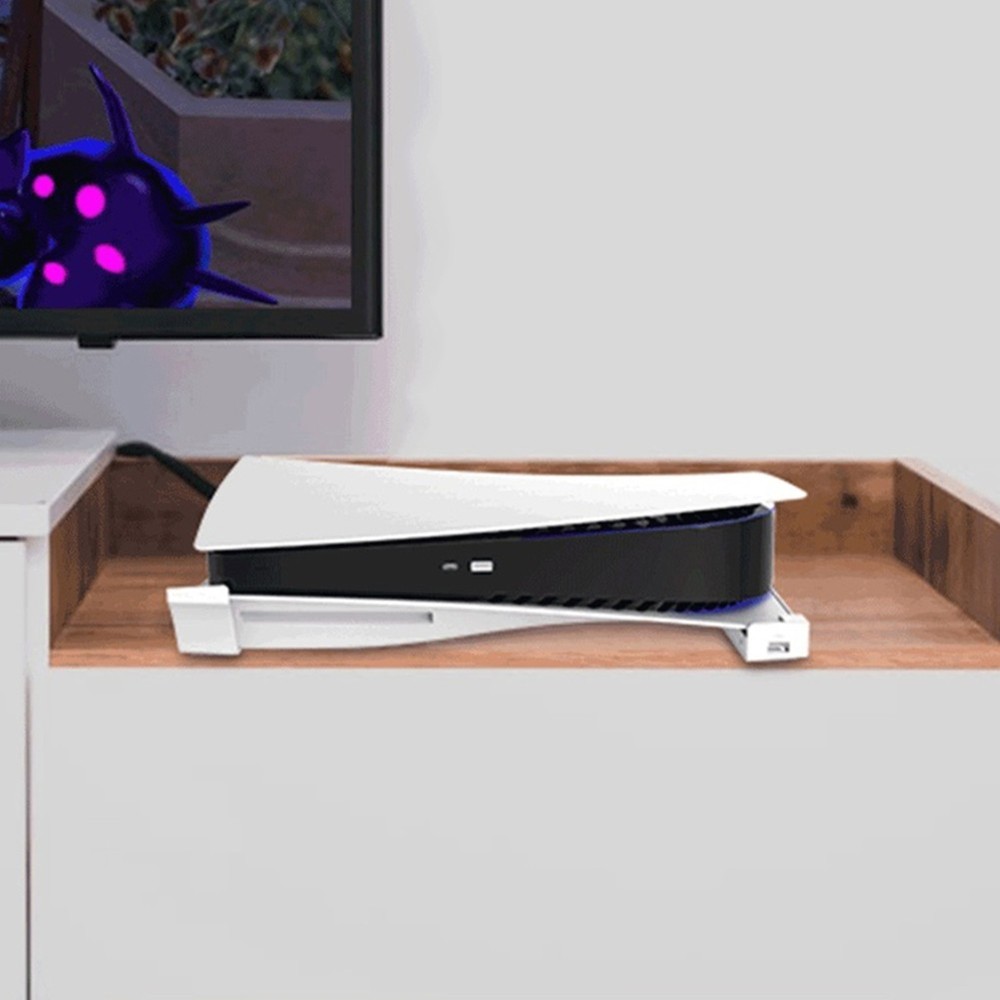 PS5 Horizontal Stand with 4-Port USB Hub