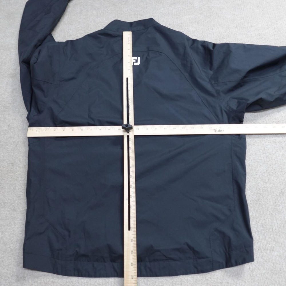 FootJoy DryJoys Jacket M Black Golf Polyester With Mesh Lining