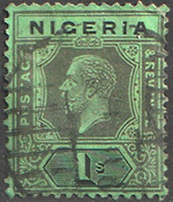 Nigeria Scott 8 Used.