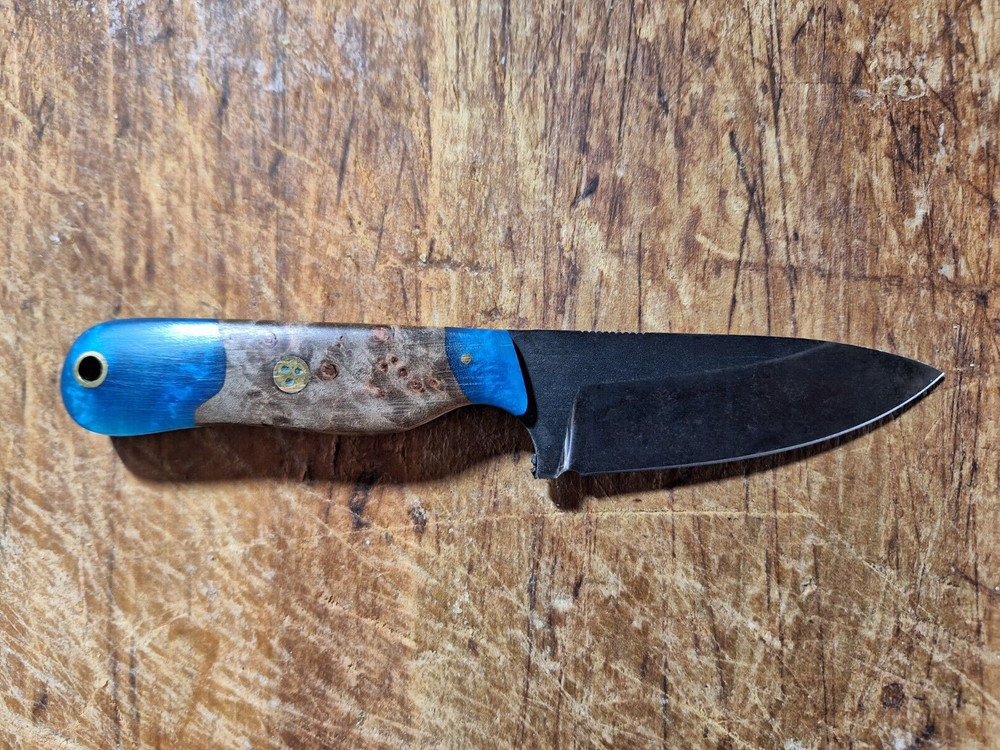 Blasted Hills Knife - Canyon - D2 , Custom handmade