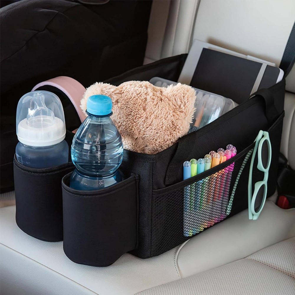 Kids Toy Car Organizer Multi-Functional Backseat Storage Container with