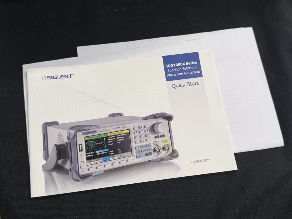 Siglent SDG1032X Arbitrary Waveform Function Generator - NEW condition