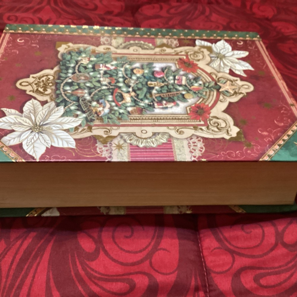 Ashland Decorative Book Box Victorian Christmas Tree